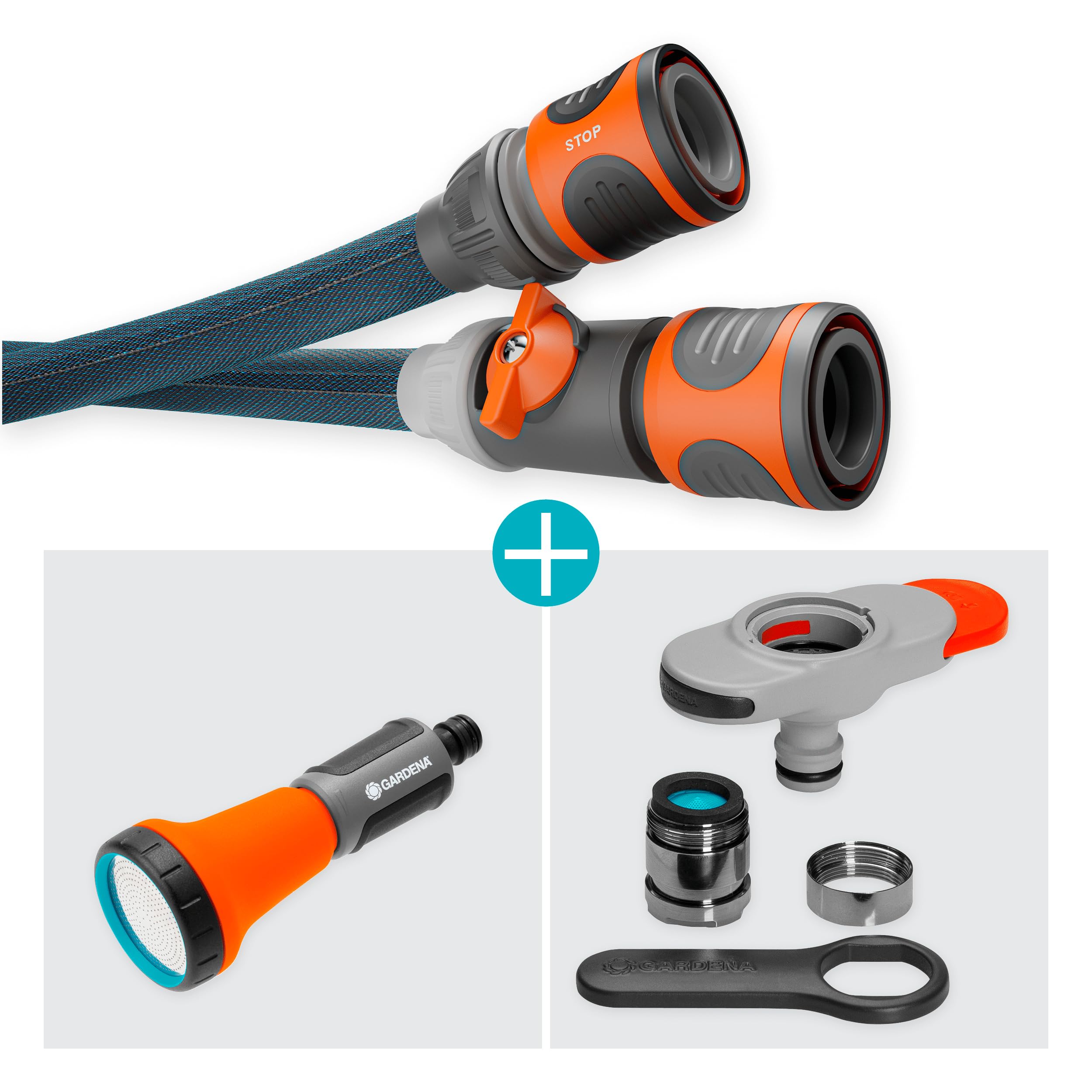 gardena-textilschlauch-liano-xtreme-1-2-10-m-set-indoor-adapter image 3