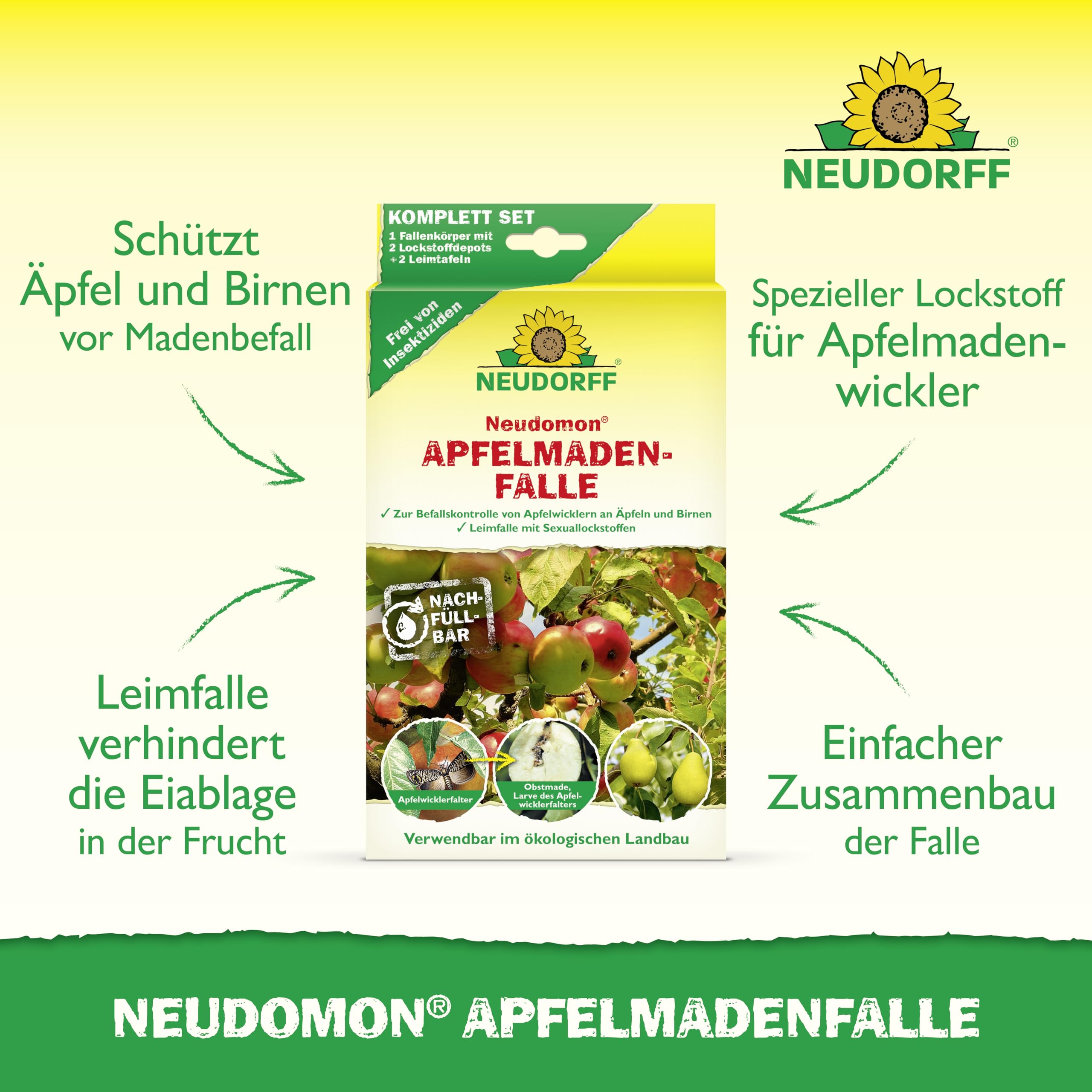 neudorff-neudomon-apfelmadenfalle-nachf-llbare-pheromon-leimfalle-gegen-apfelwic image 2