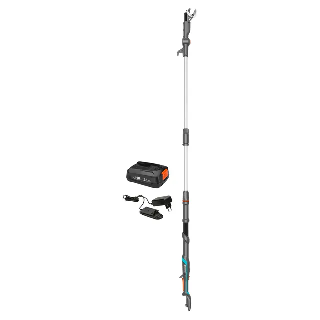 gardena-highcut-250-18v-p4a-ready-to-use-set-akku-teleskop-baumschere image 1