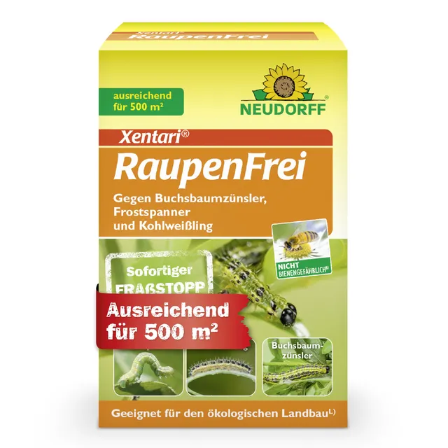 neudorff-xentari-raupenfrei-25-g-bio-insektizid-gegen-buchsbaumz-nsler image 1