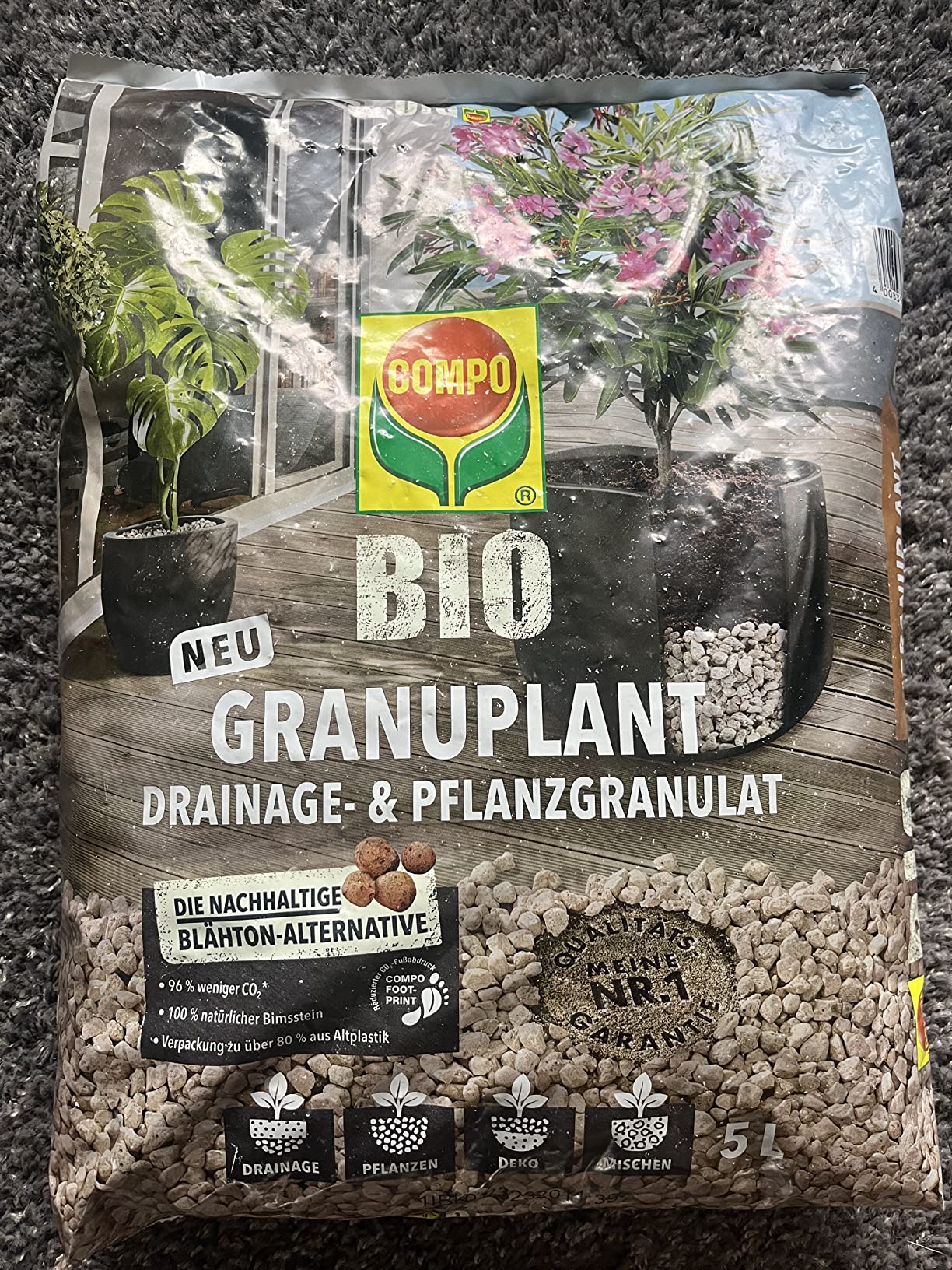 Gut, aber vorher spülen
