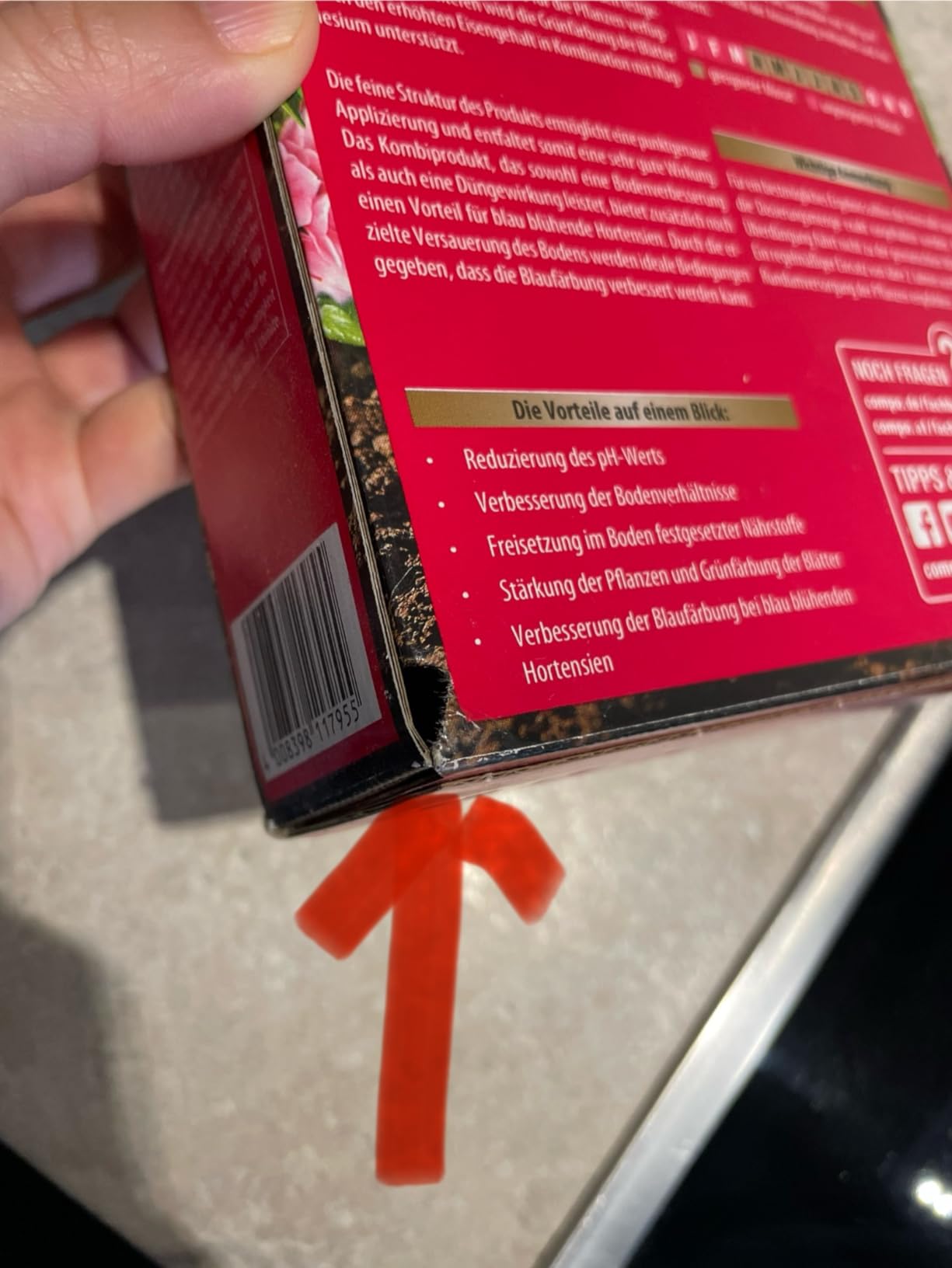 Gute Stärkung für Moorbeet