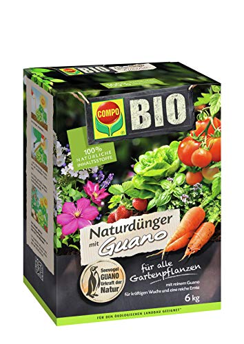 compo-bio-naturd-nger-mit-guano-6-kg-f-r-alle-gartenpflanzen image 2
