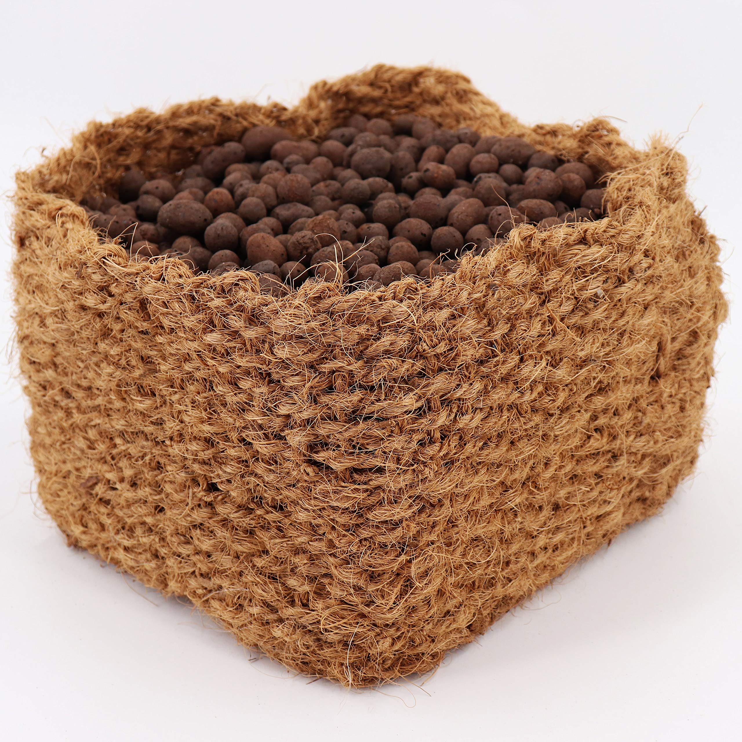 aquagart-kokos-pflanzkorb-20x20x15-cm-9-st-ck-natur image 1
