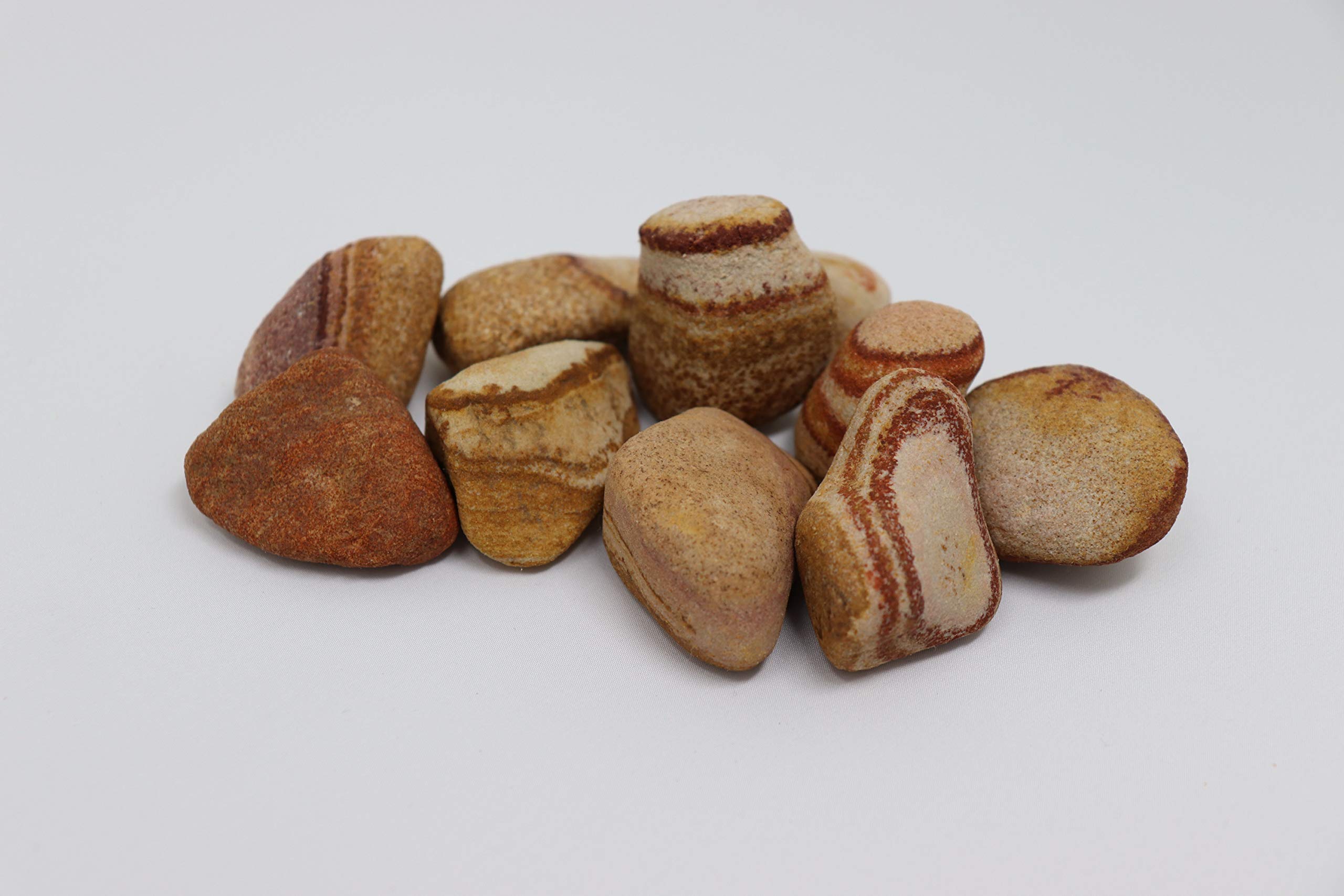 aquagart-polierte-kieselsteine-sandstein-20-kg-30-50-mm-glanzkies-deko-steine image 3