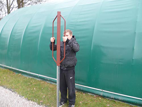 aquagart-z-profil-zaunpfostenramme-handramme-8-kg-90-cm image 8
