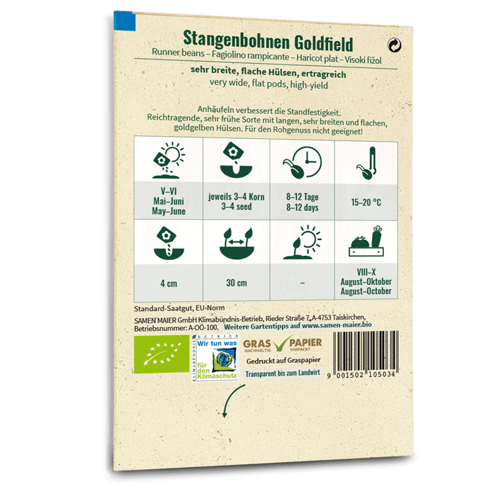 plantura-bio-stangenbohne-goldfield-gelb-bio-saatgut image 3