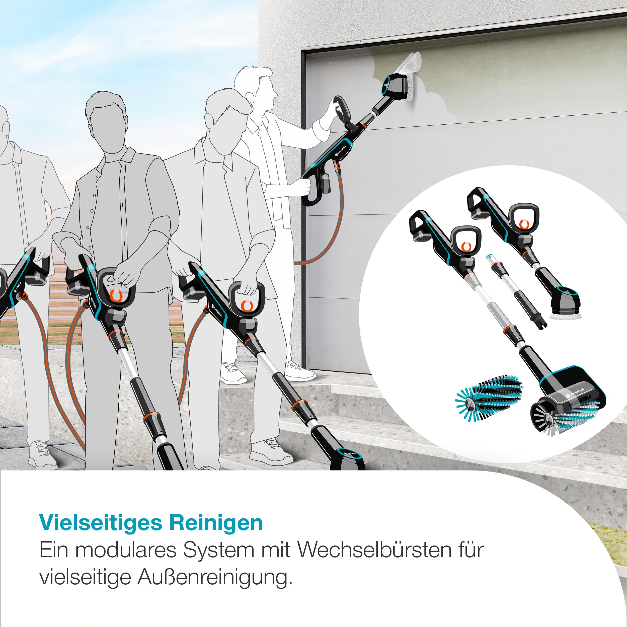 gardena-aquabrush-universal-04-18v-p4a-ready-to-use-set-akku-multi-reiniger image 2