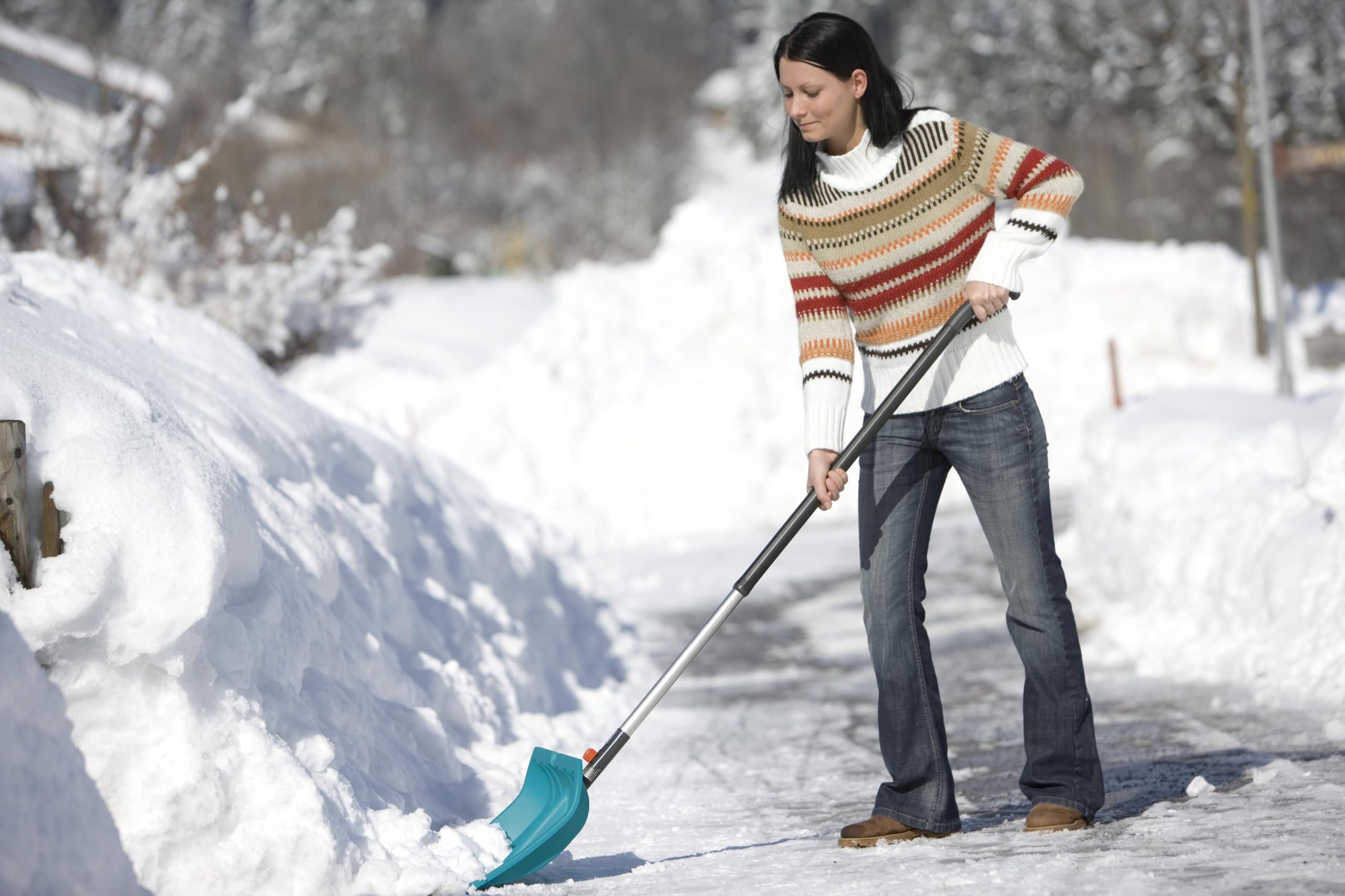 gardena-combisystem-schneeschieber-es-50-schneeschaufel-50-cm-mit-edelstahlkante image 6