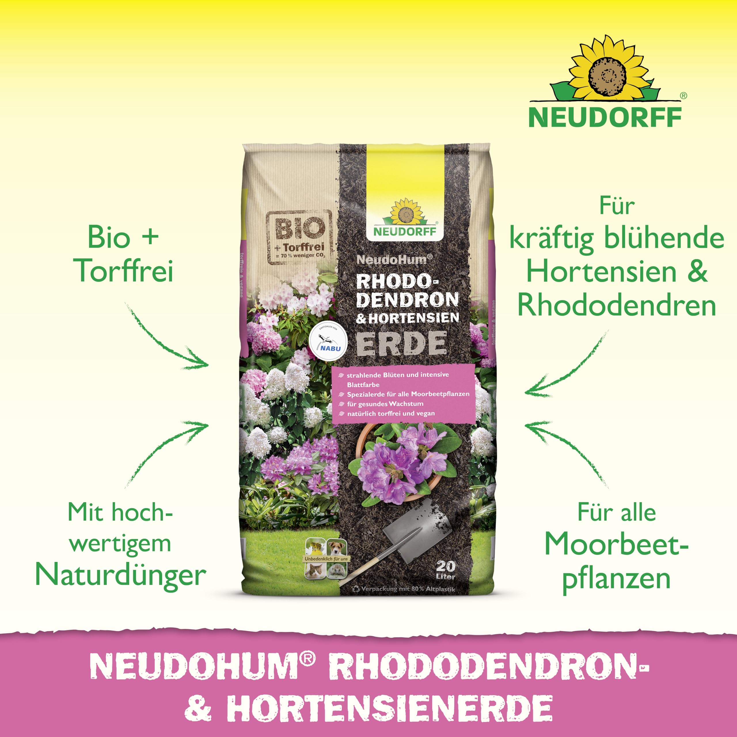neudorff-neudohum-rhododendron-hortensienerde-20-l-torffrei image 2