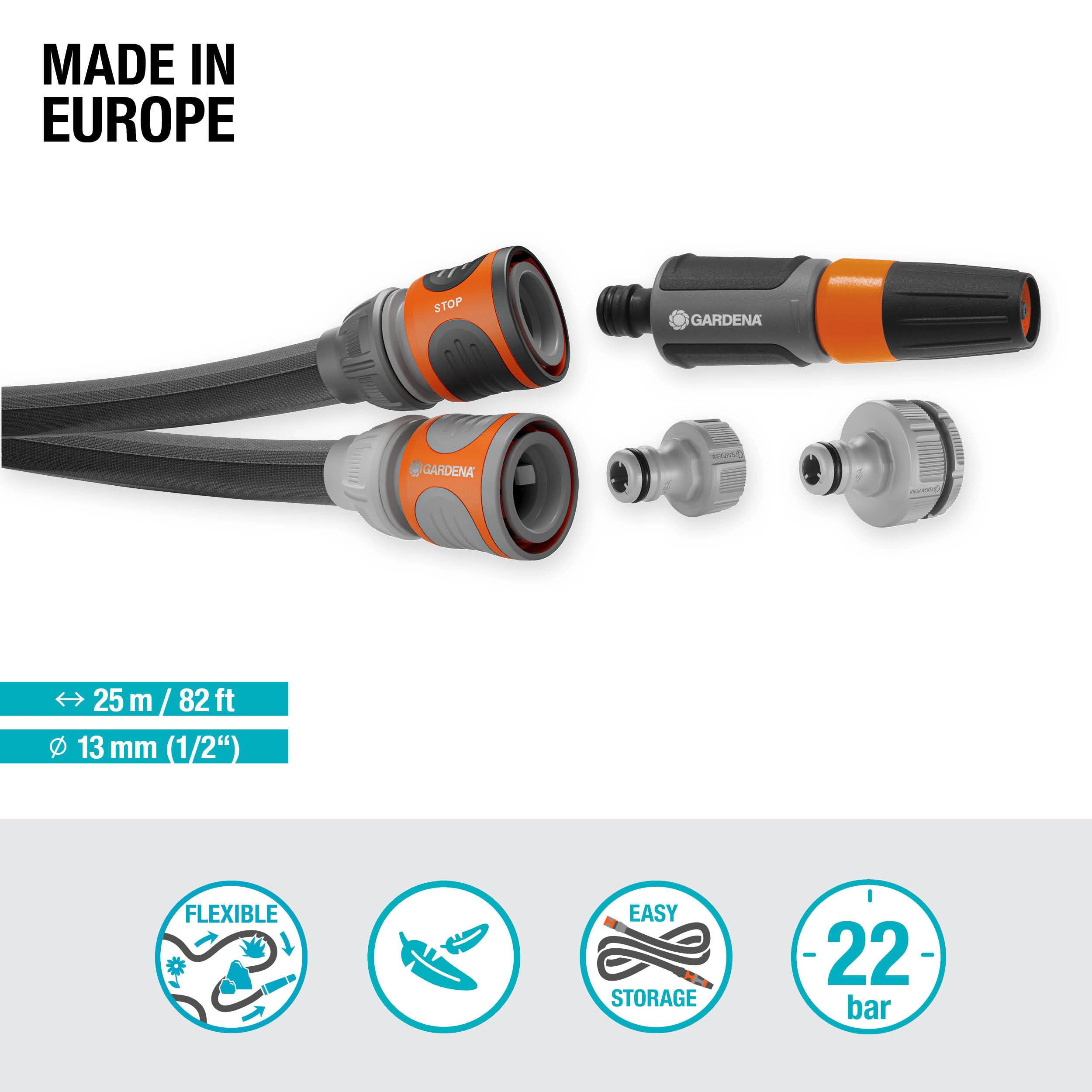 gardena-liano-life-textilschlauch-1-2-zoll-25-m-set-mit-spritze image 2