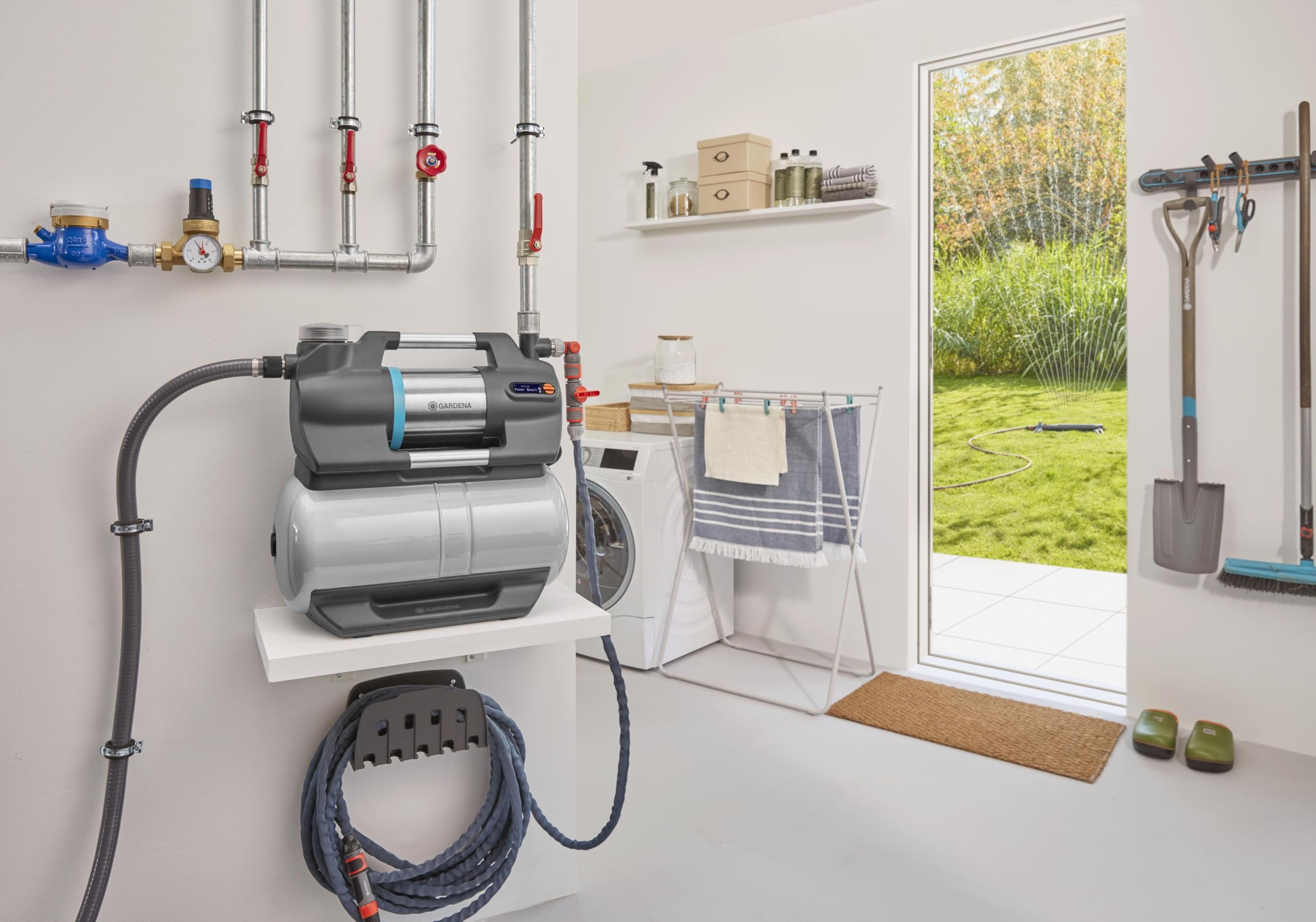 gardena-hauswasserwerk-6300-silentcomfort-9068-20-mit-25-l-speicher-und-bluetoot image 2