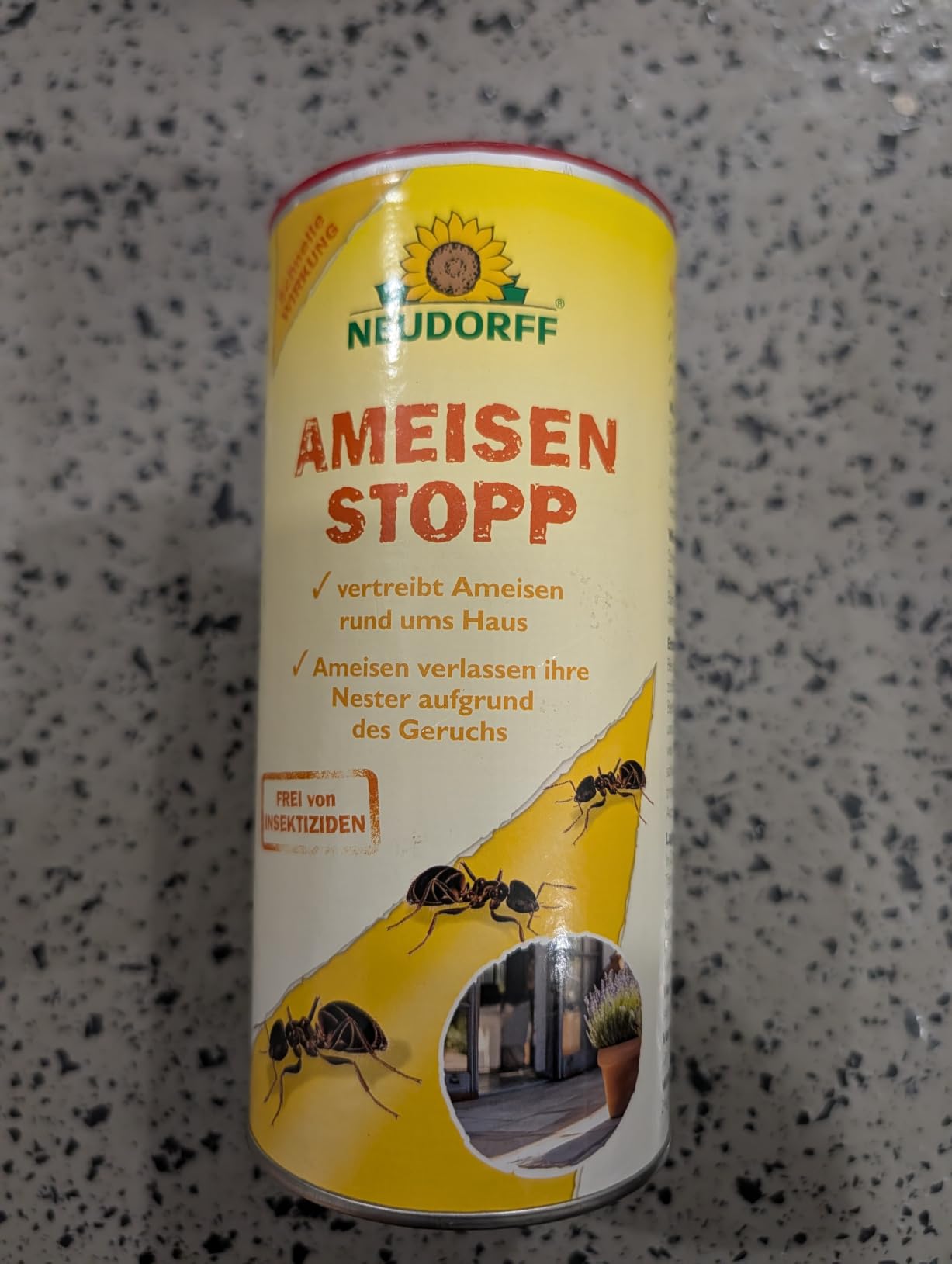 Endlich Ruhe auf der Terrasse