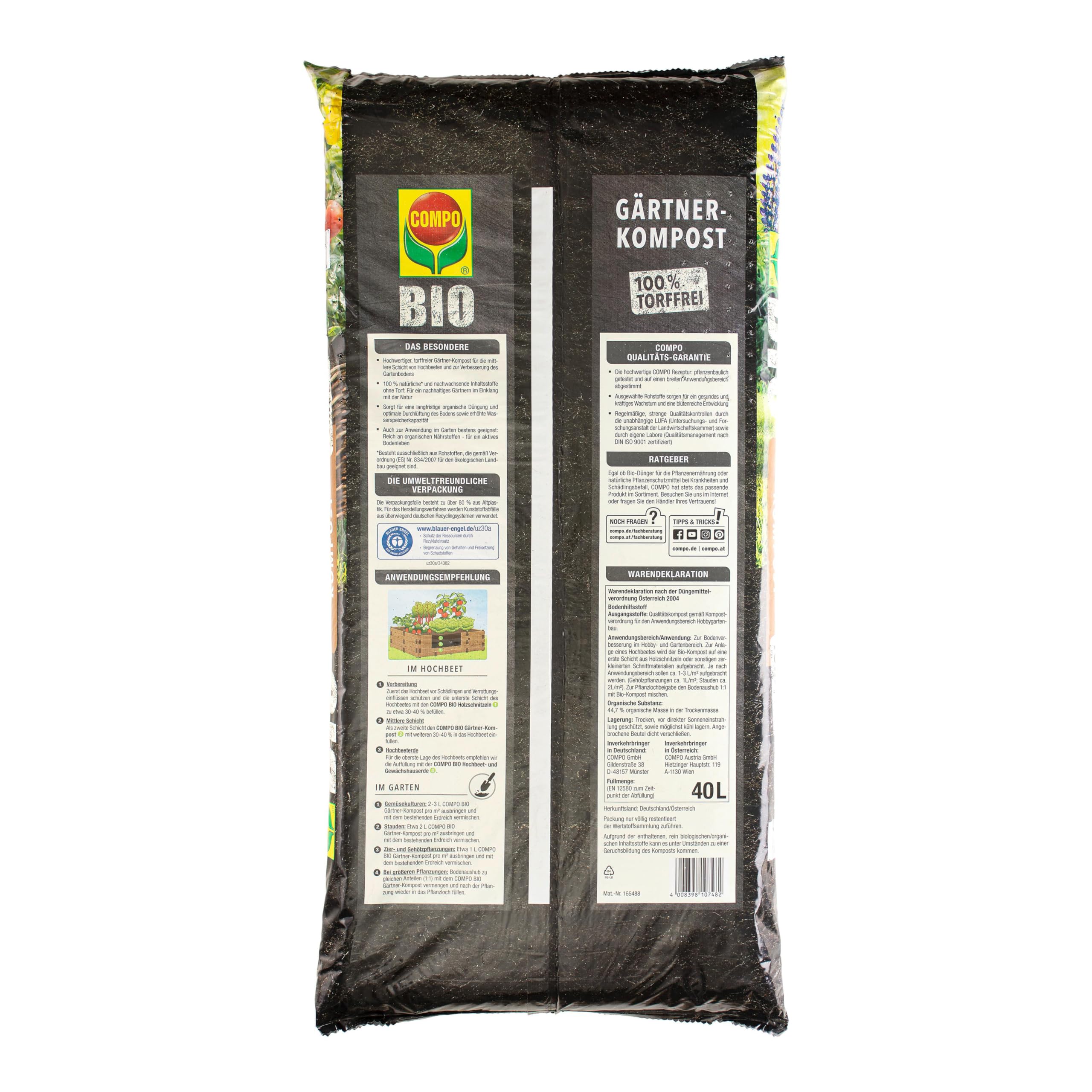 compo-bio-g-rtnerkompost-40-l-torffreier-gr-nkompost-f-r-hochbeet-und-gartenbode image 8