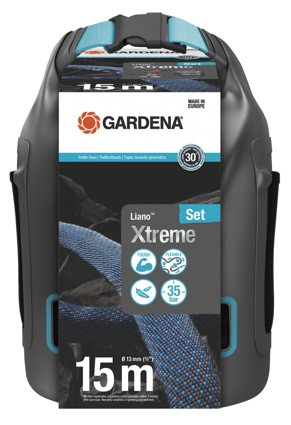 gardena-liano-xtreme-1-2-zoll-15-m-set-18468-20-textil-gartenschlauch-mit-tasche image 1