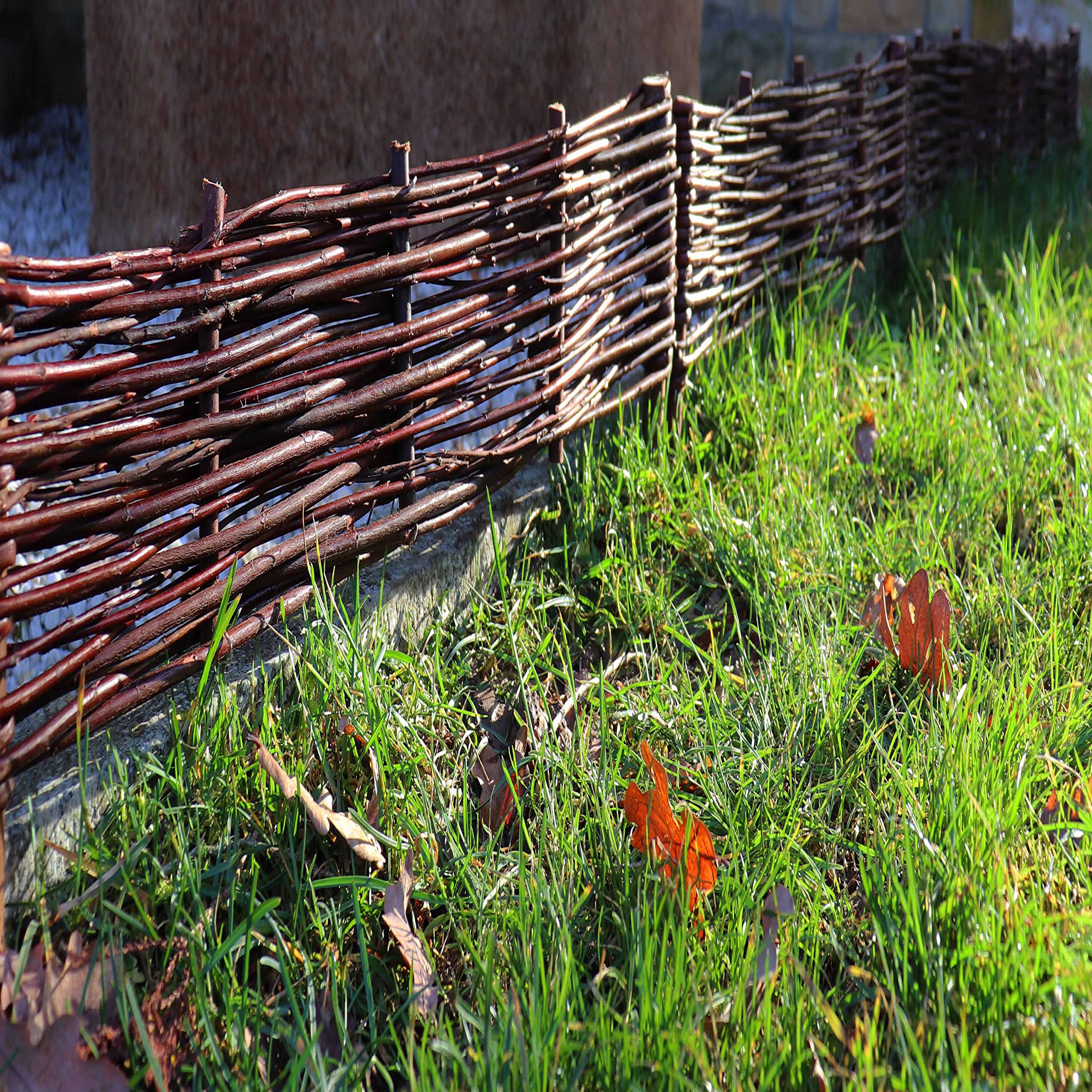 aquagart-beeteinfassungen-aus-weide-5-st-ck-30x100-cm-beetbegrenzung-steckzaun image 7