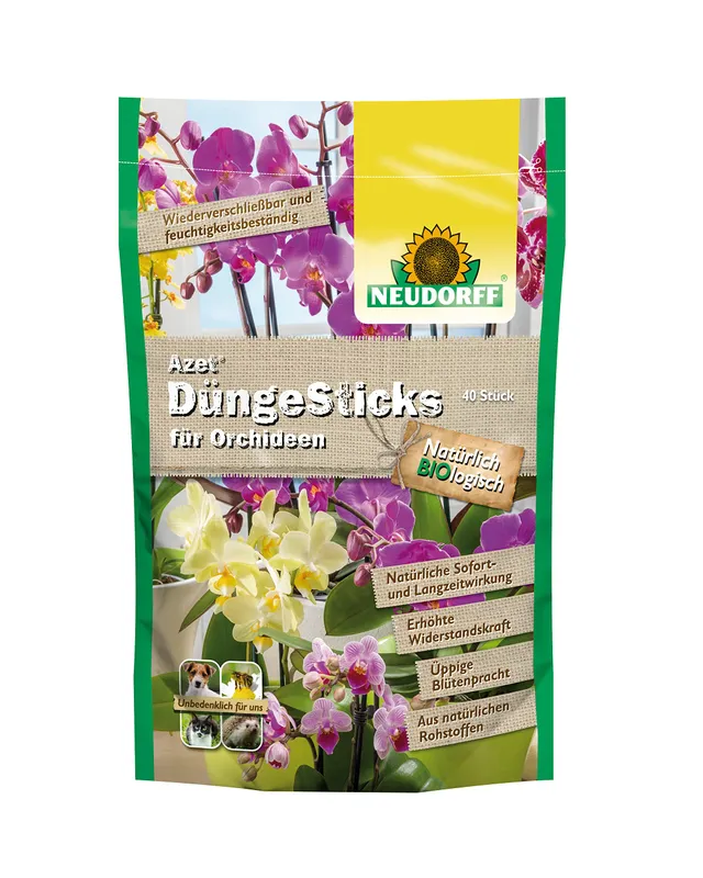 neudorff-azet-d-ngesticks-f-r-orchideen-40-st-ck-bio-langzeitd-nger image 1
