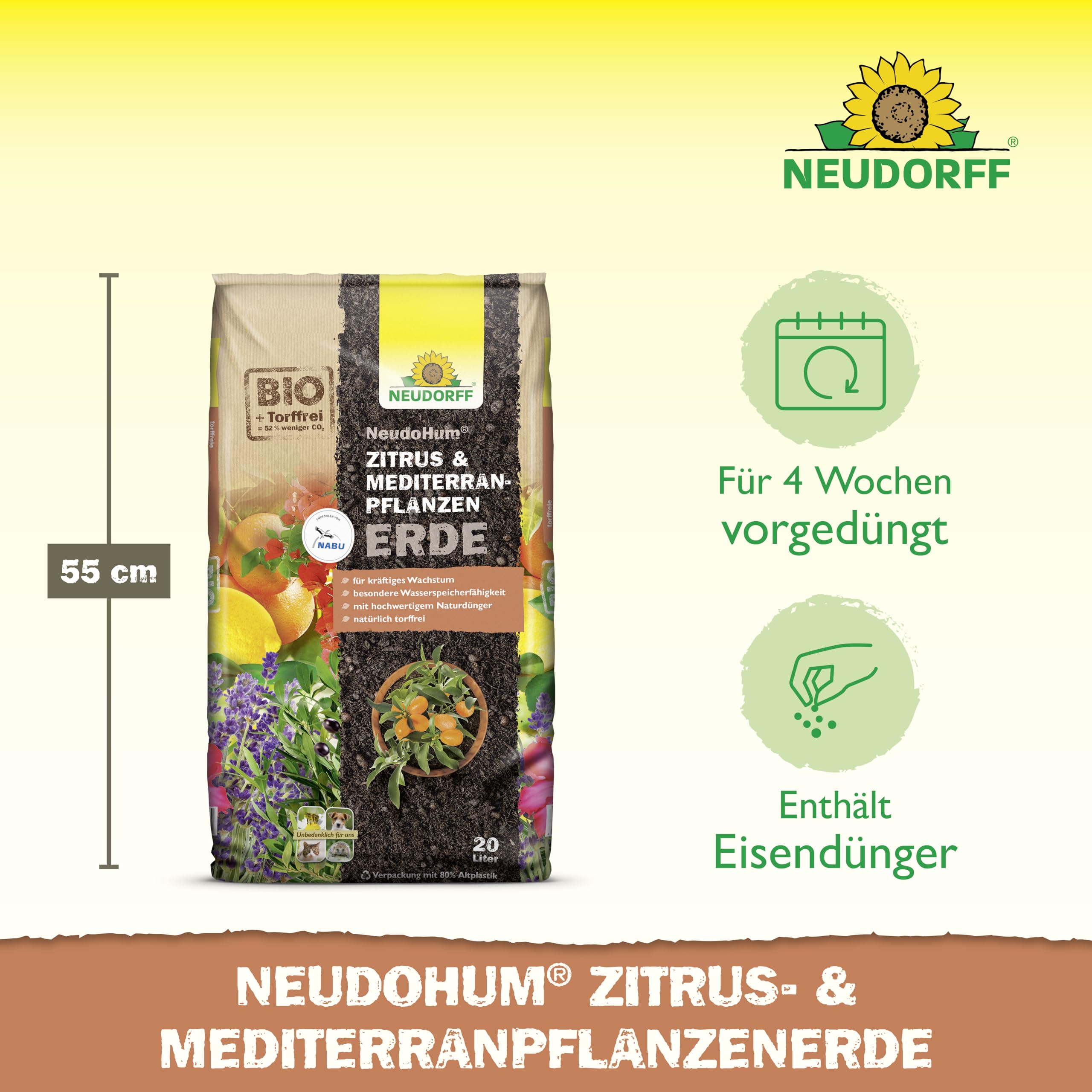 neudorff-neudohum-zitrus-mediterranpflanzenerde-20l-torffrei image 3