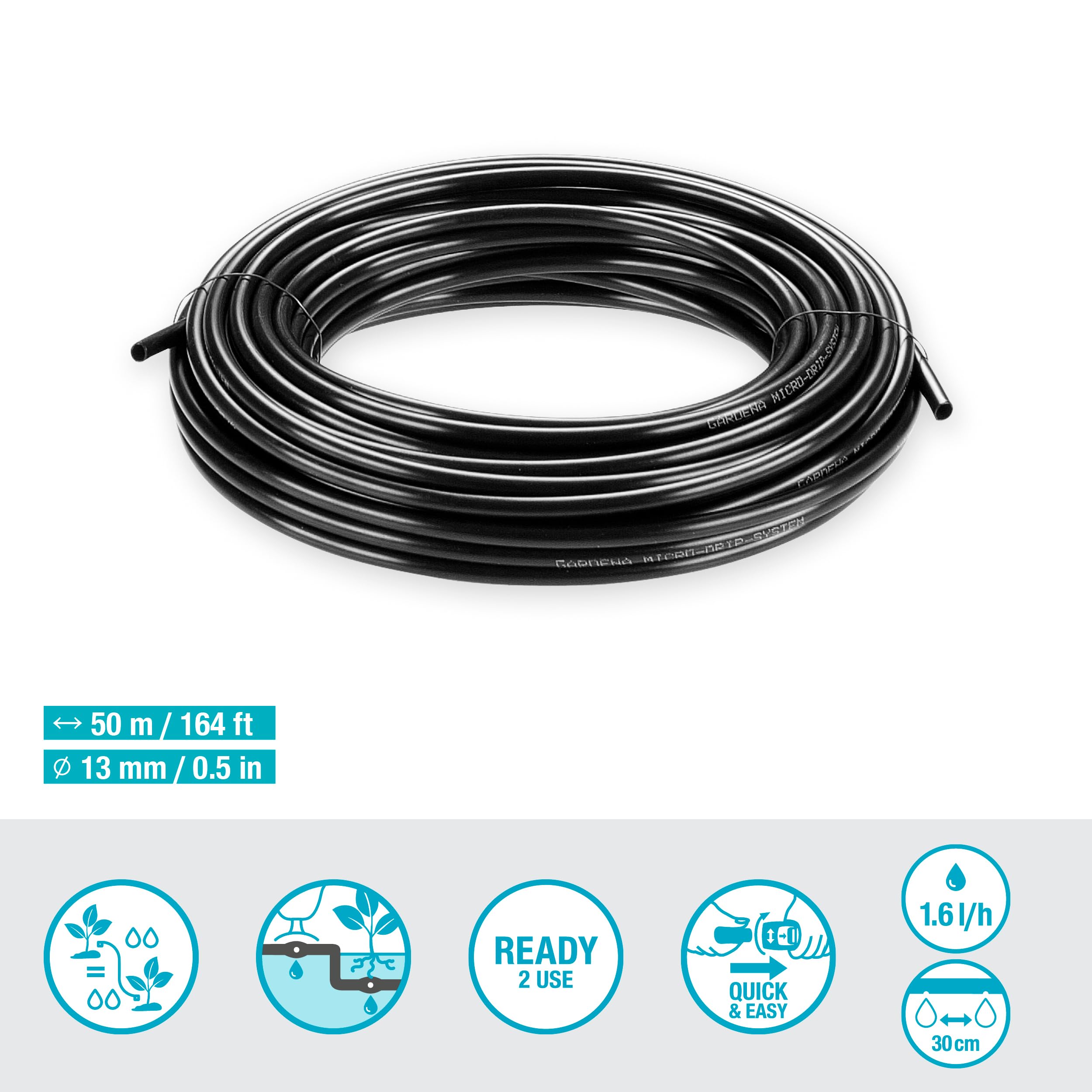 gardena-micro-drip-tropfrohr-50-m-ober-unterirdisch-13504-20 image 2