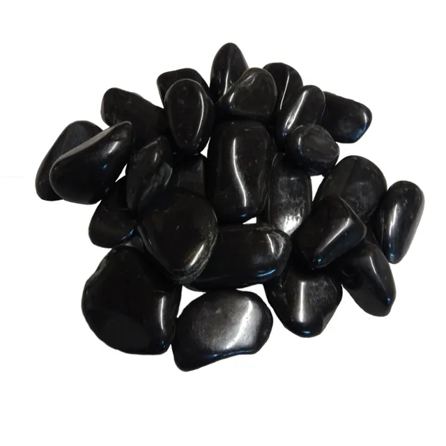 aquagart-glanzkies-polierte-kieselsteine-schwarz-40-80-mm-20-kg image 1