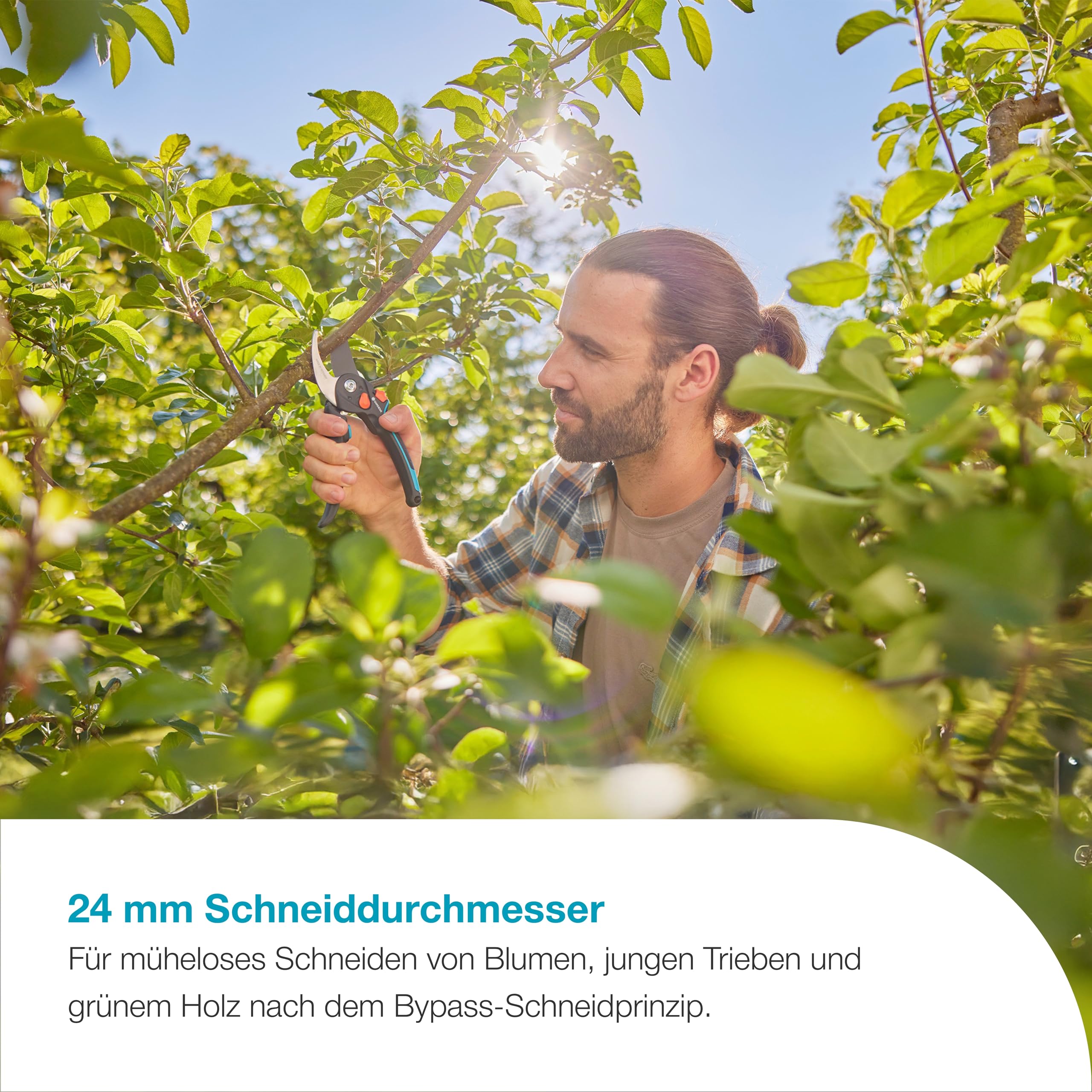 gardena-premiumcut-pro-flex-gartenschere-bypass-24-mm-12252-20 image 2
