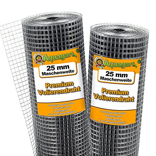 aquagart-volierendraht-hasendraht-175-m-x-1-m-schwei-gitter-25-mm-verzinkt-1-0-m image 8