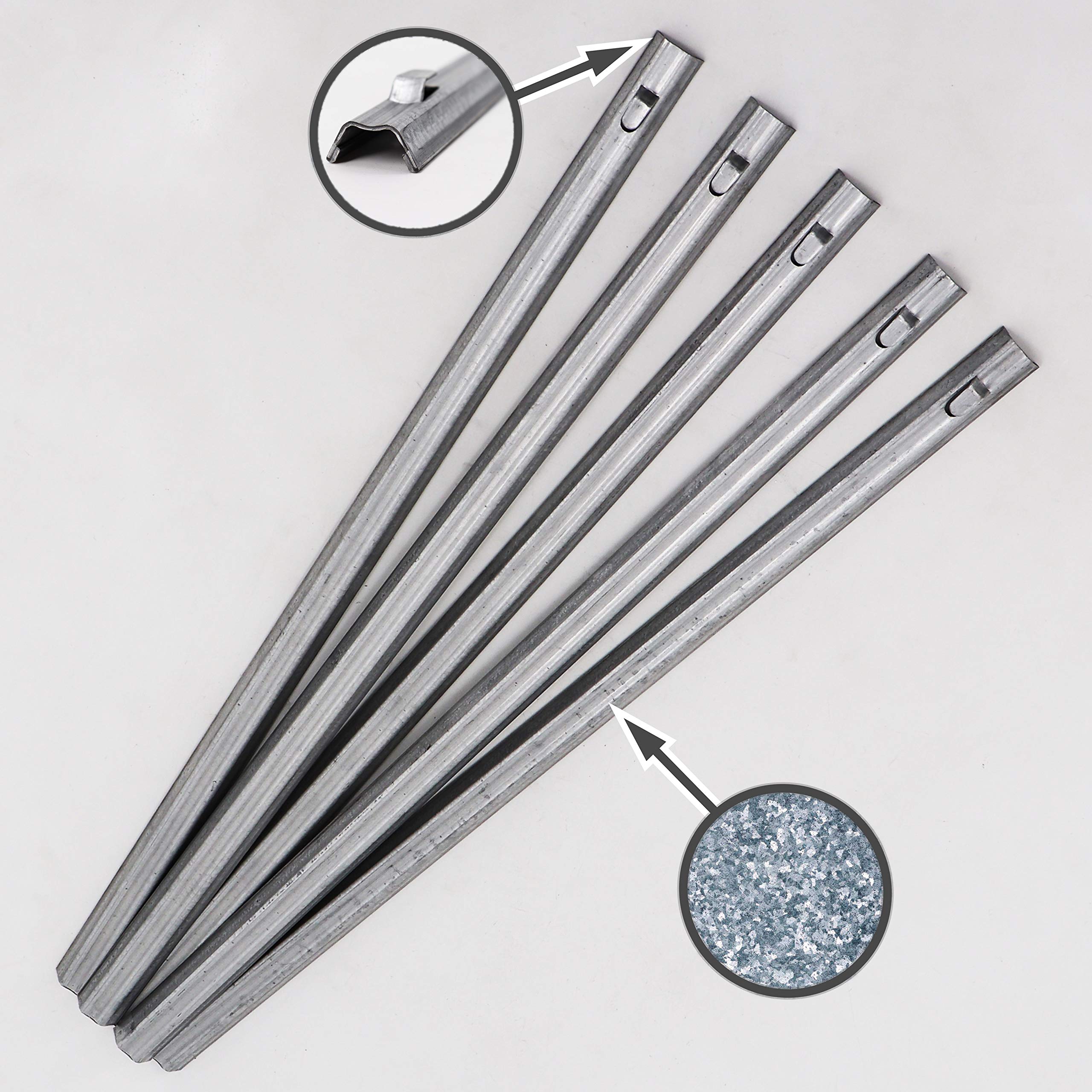 aquagart-w-profil-zaunanker-bodenanker-50-cm-10-st-ck image 2