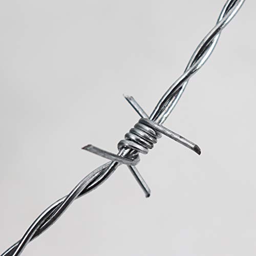 aquagart-stacheldraht-verzinkt-100-m-1-6-1-7-mm-4-spitzig-10-cm-abstand image 7