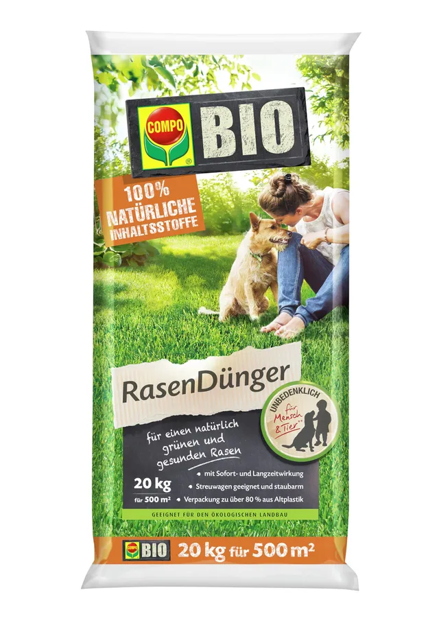 compo-bio-rasend-nger-20-kg-f-r-500-m-naturd-nger-mit-langzeitwirkung image 1