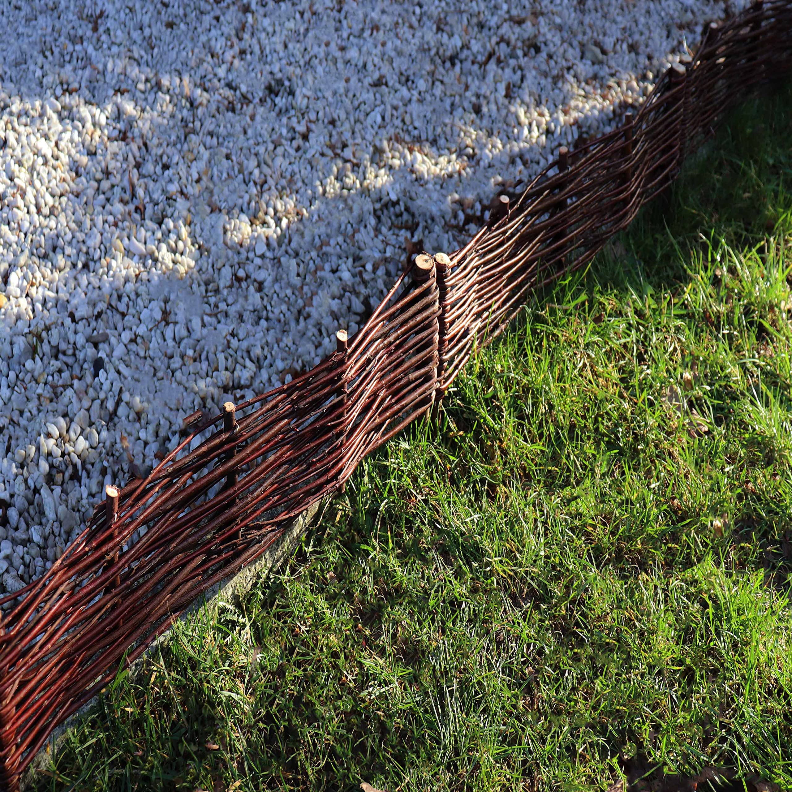 aquagart-beeteinfassungen-aus-weide-5-st-ck-30x100-cm-beetbegrenzung-steckzaun image 8