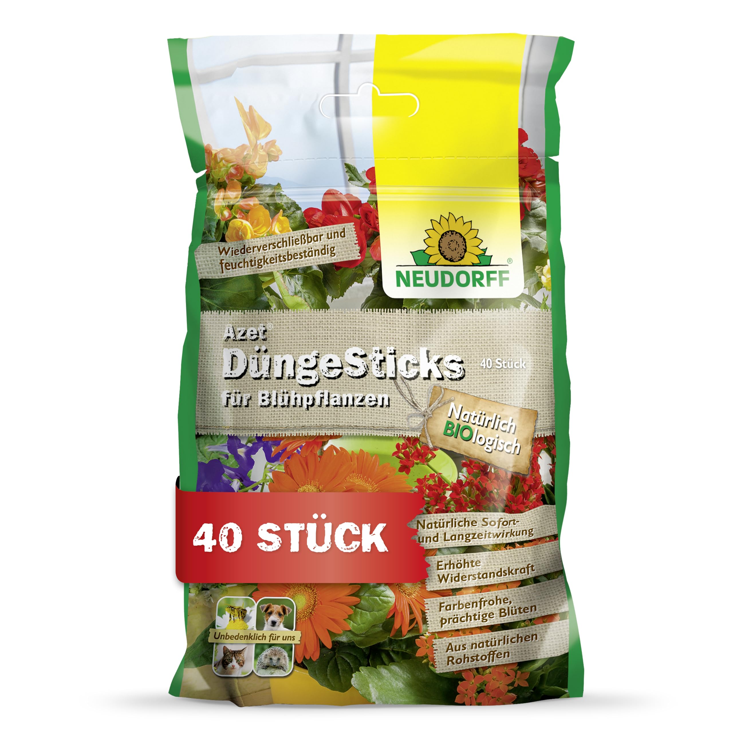 neudorff-azet-d-ngesticks-bl-hpflanzen-40-st-ck-bio-mit-mykorrhiza-npk-7-3-6 image 1