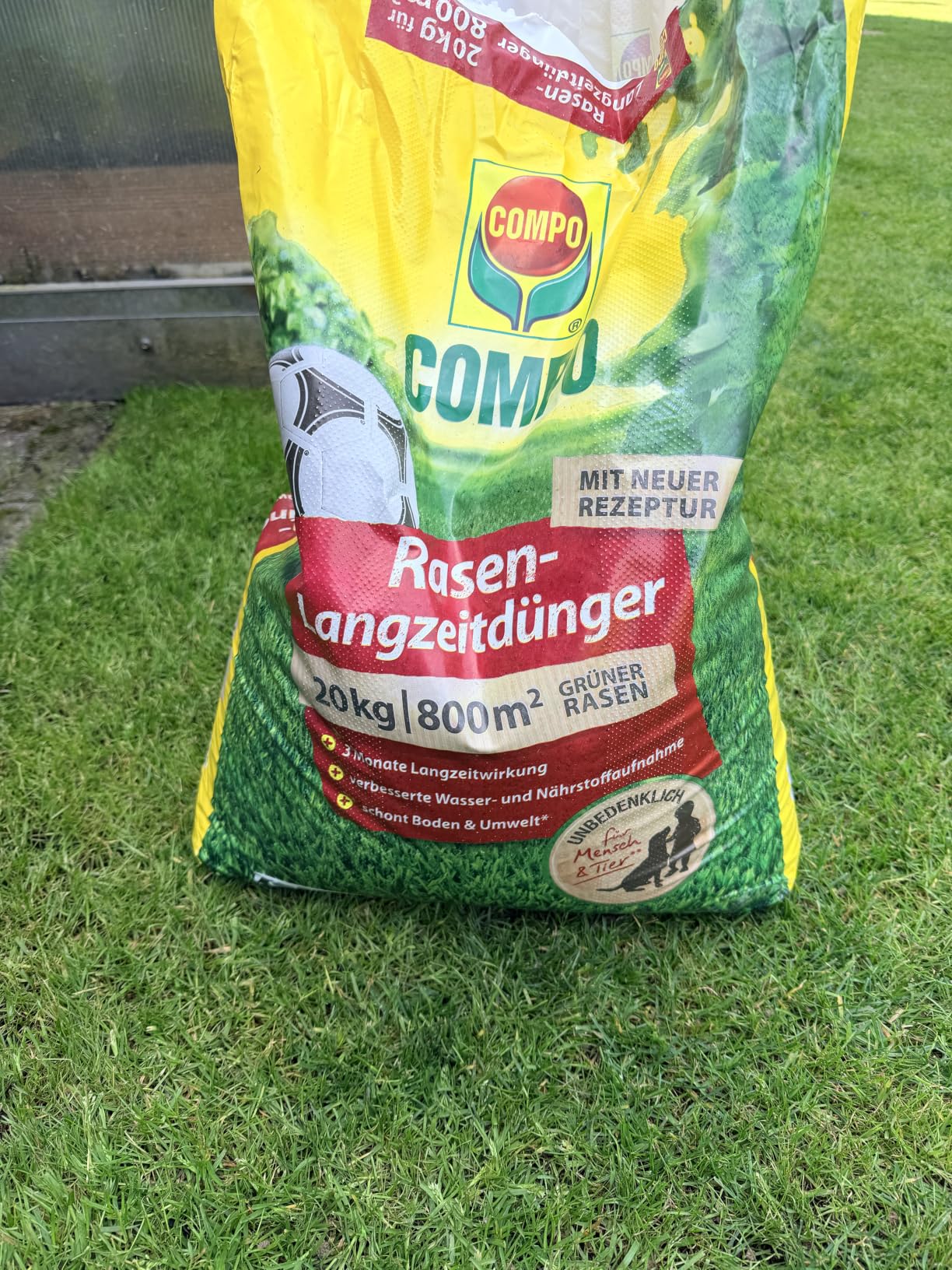 Sehr ergiebig für große Flächen