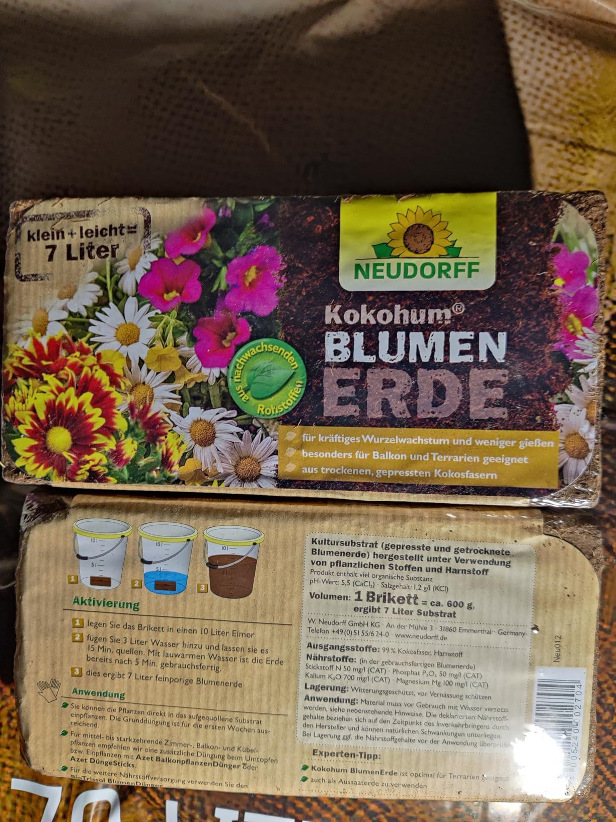 Gut, aber Dünger nötig