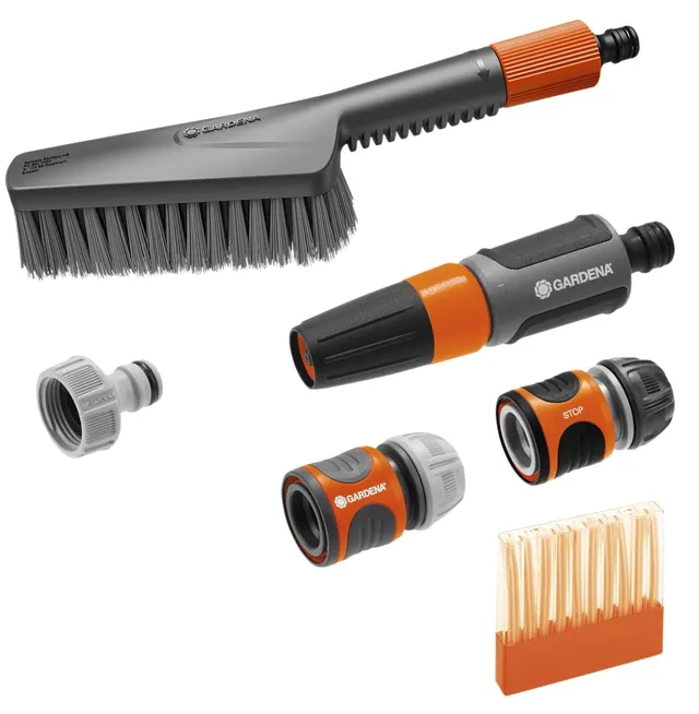 gardena-cleansystem-grundausstattung-s-soft-18862-20-mit-reinigungssticks image 1