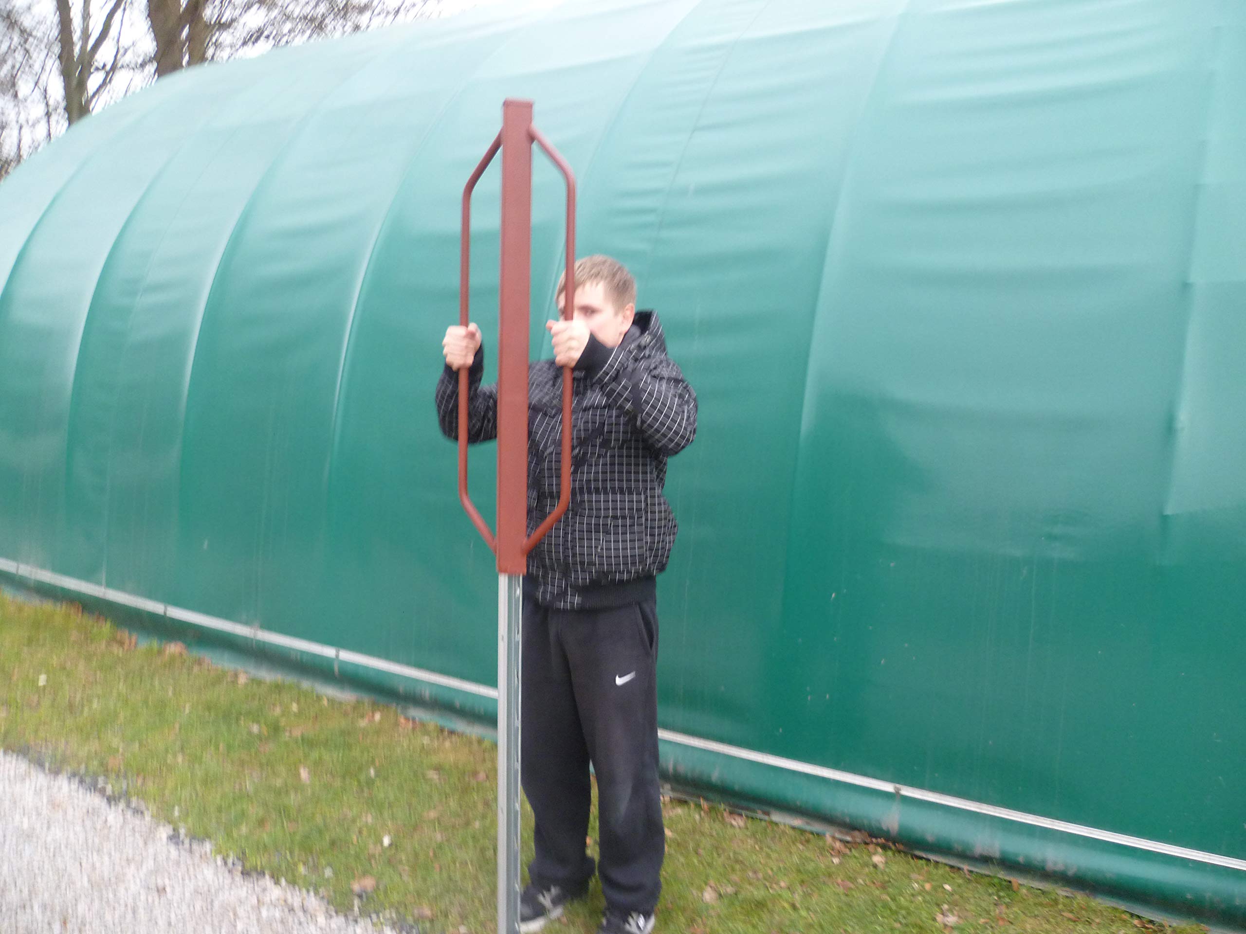 aquagart-z-profil-zaunpfostenramme-handramme-8-kg-90-cm image 3