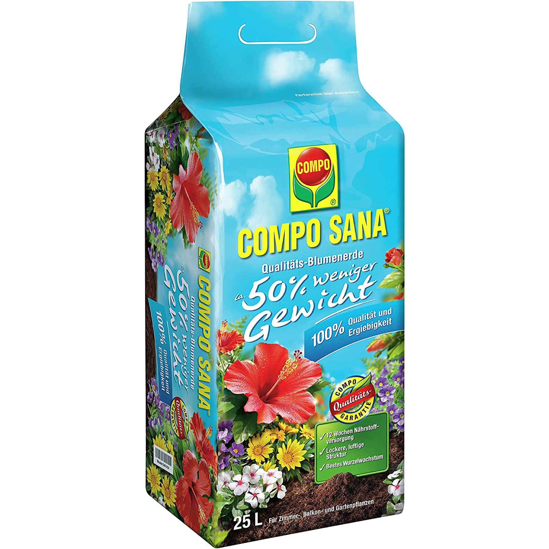 compo-sana-blumenerde-60-l-50-leichter-12-wochen-n-hrstoffe image 8
